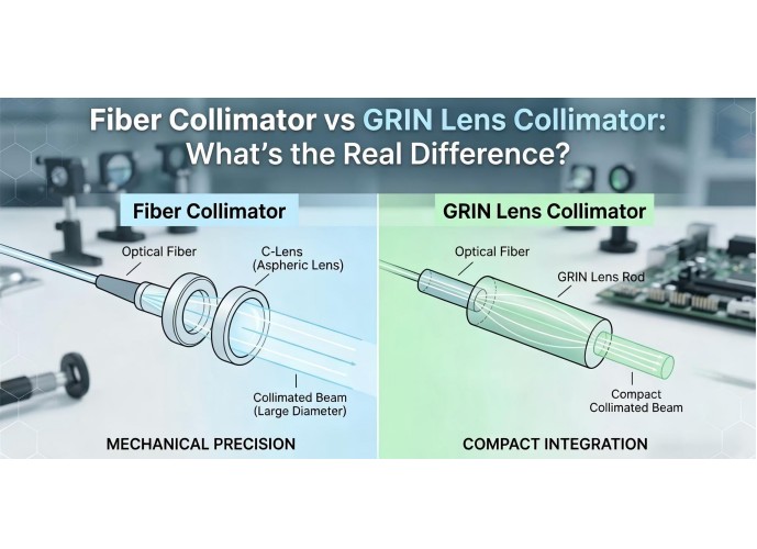 Fiber Collimator vs GRIN Lens: Key Differences, Limitations and How to Choose