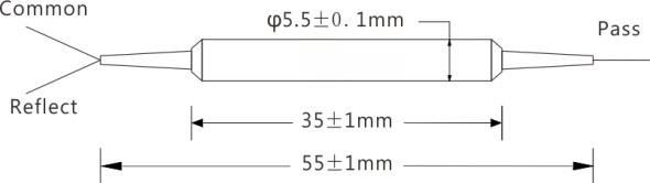 Filter WDM Dimensions