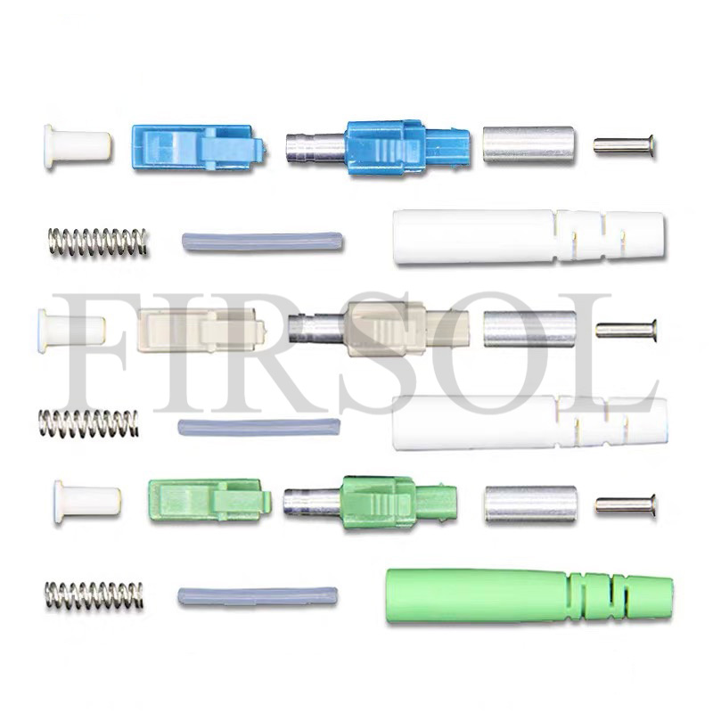 Single Mode/Multimode LC Fiber Optic Connector Components - image 2