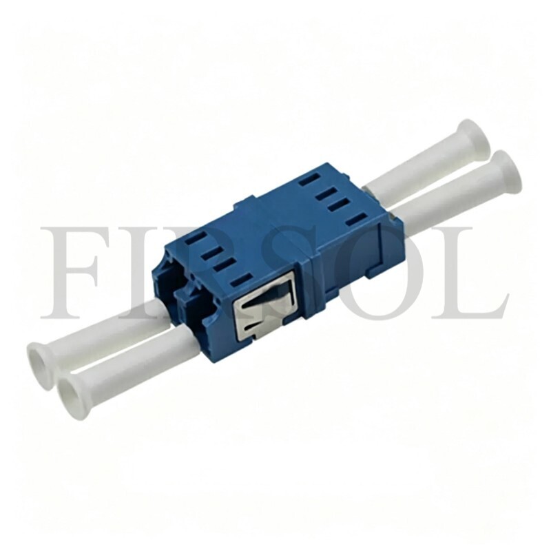 OS2 Single Mode Duplex LC/UPC To LC/UPC SC Footprint Fiber Adapter Without Flange