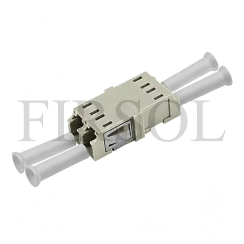 OM2 Multimode Duplex LC/UPC To LC/UPC SC Footprint Fiber Adapter Without Flange