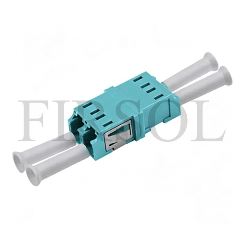 OM3 Multimode Duplex LC/UPC To LC/UPC SC Footprint Fiber Adapter Without Flange