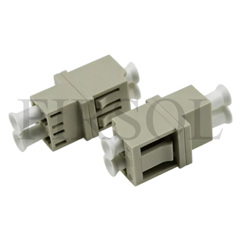 OM2 Multimode Duplex LC/UPC To LC/UPC Fiber Adapter Without Flange