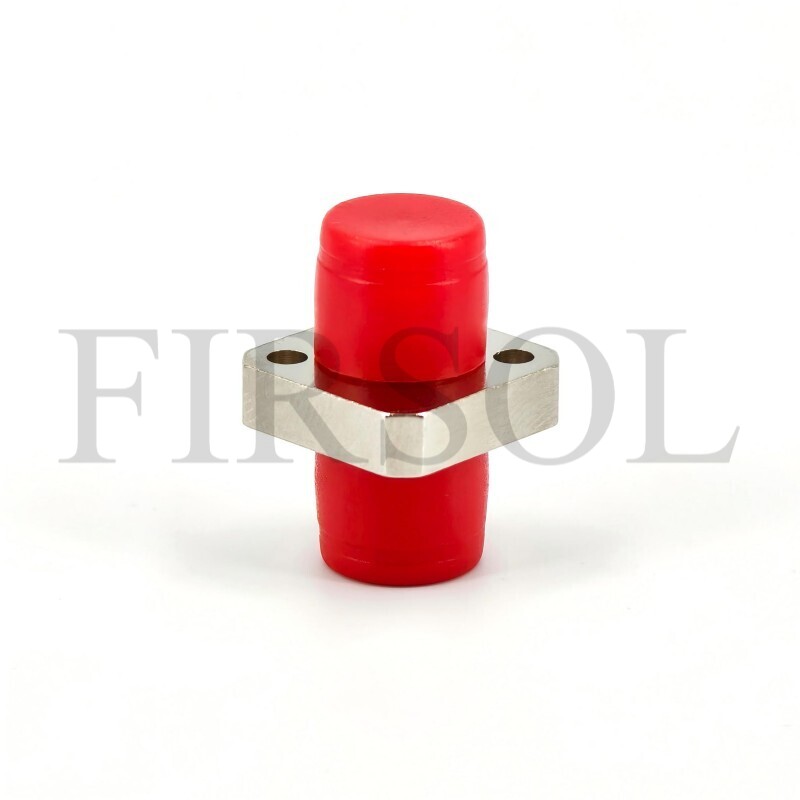OS2 Single Mode Simplex FC/UPC To FC/UPC Square Solid Type One Piece Metal Fiber Adapter - image 2
