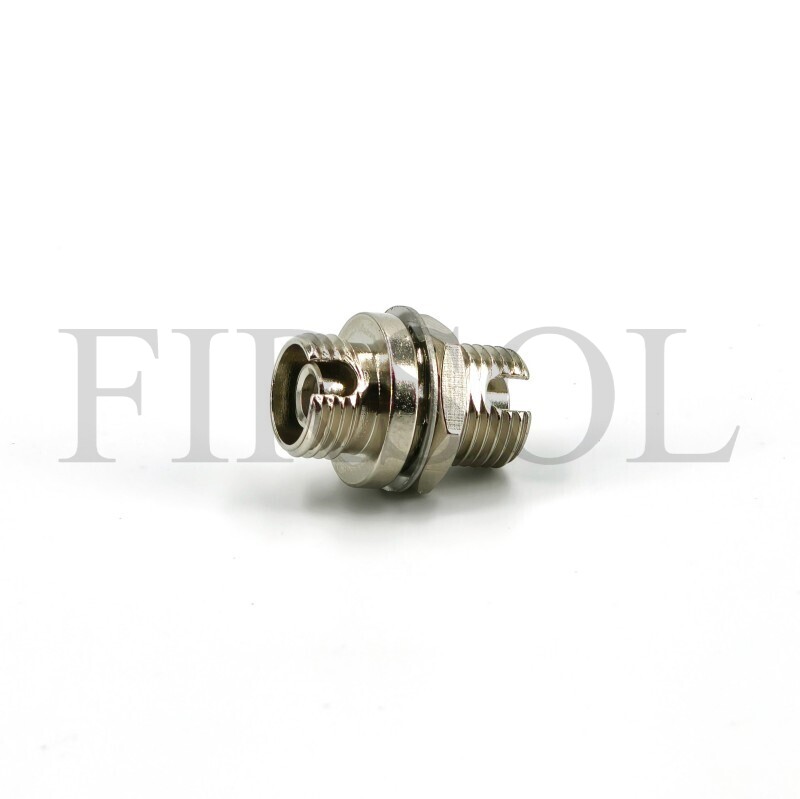 OS2 Single Mode Simplex FC/UPC To FC/UPC Small D Metal Fiber Adapter - image 3