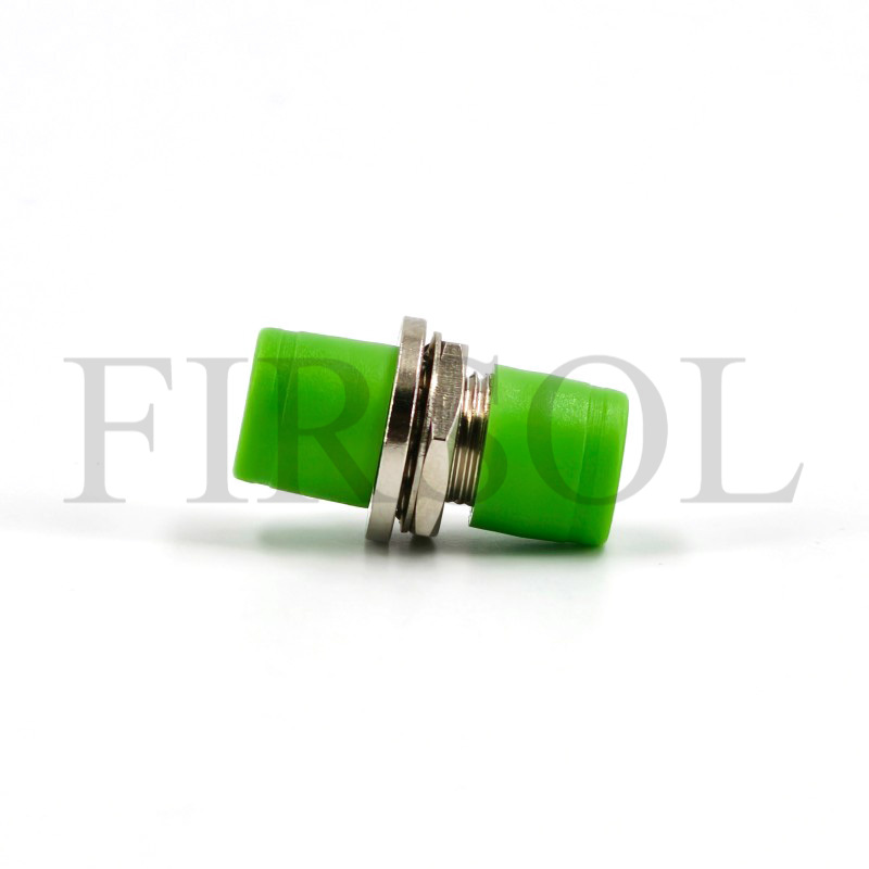 OS2 Single Mode Simplex FC/APC To FC/APC Big D Metal Fiber Adapter - image 2