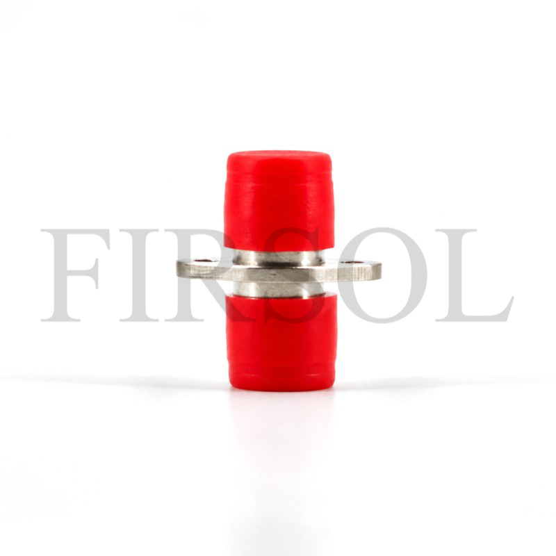 OS2 Single Mode Simplex FC/UPC To FC/UPC Metal Fiber Adapter With Oval Flange