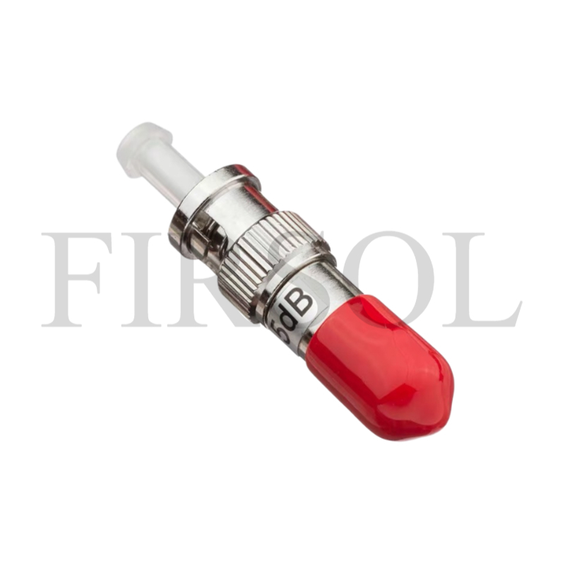 Single Mode ST/UPC Fixed Fiber Attenuator, Male-Female