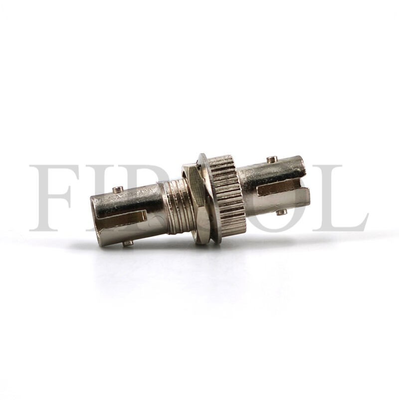 OS2 Single Mode Simplex ST/UPC To ST/UPC Metal Fiber Adapter - image 3