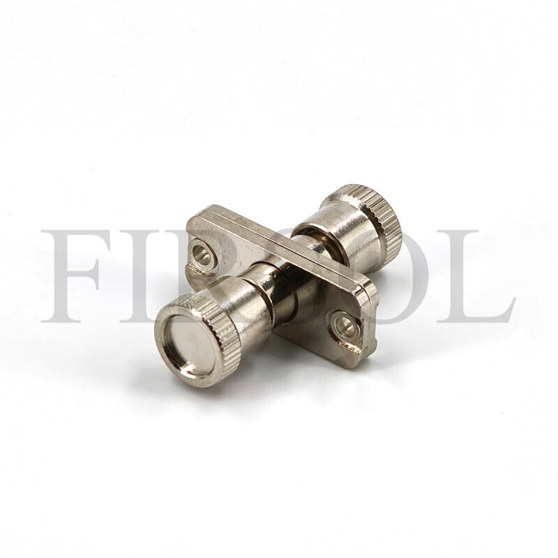 SMA905 To SMA905 Metal Fiber Adapter With Flange - image 2