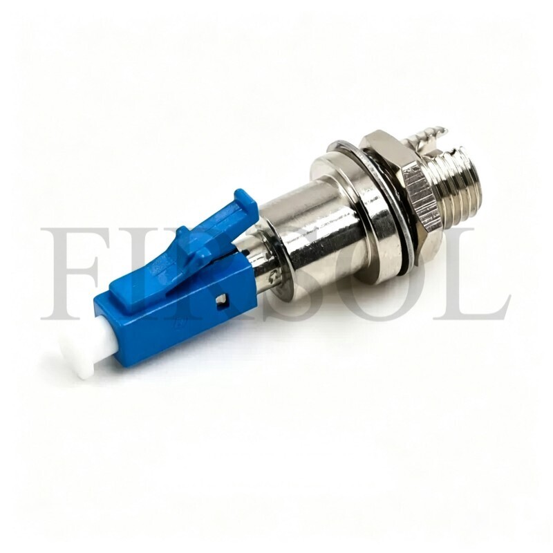 OS2 Single Mode Simplex FC/UPC Female To LC/UPC Male Hybrid Fiber Adapter