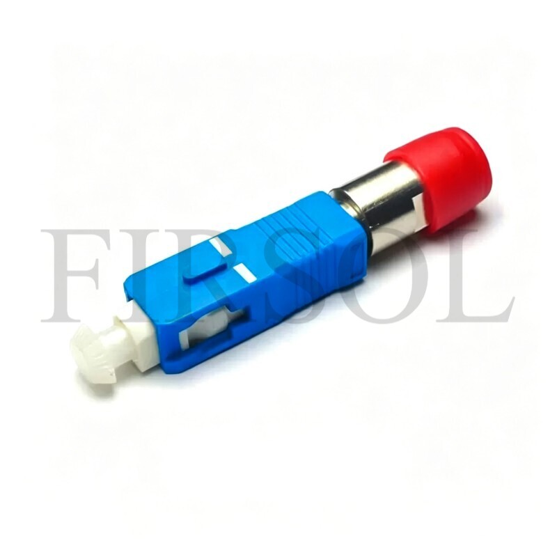 OS2 Single Mode Simplex FC/UPC Female To SC/UPC Male Hybrid Fiber Adapter