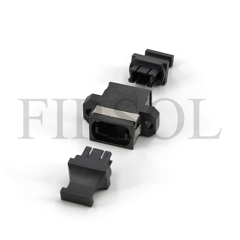 16 Fibers MPO To MPO Fiber Adapter With Flange - image 3