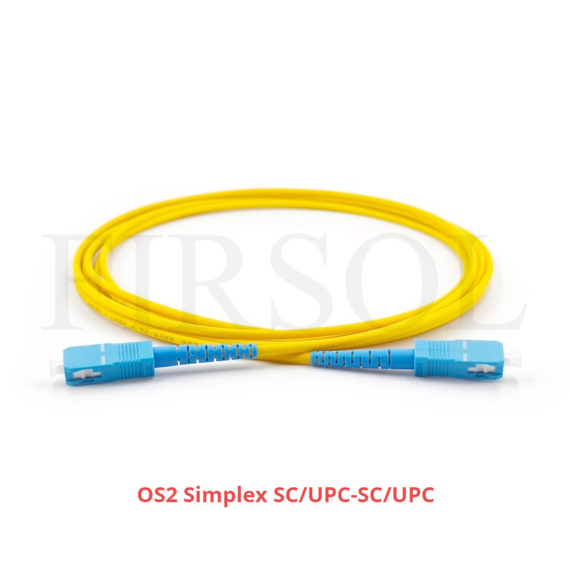 Custom OS2 Single Mode Simplex Fiber Patch Cable - image 2