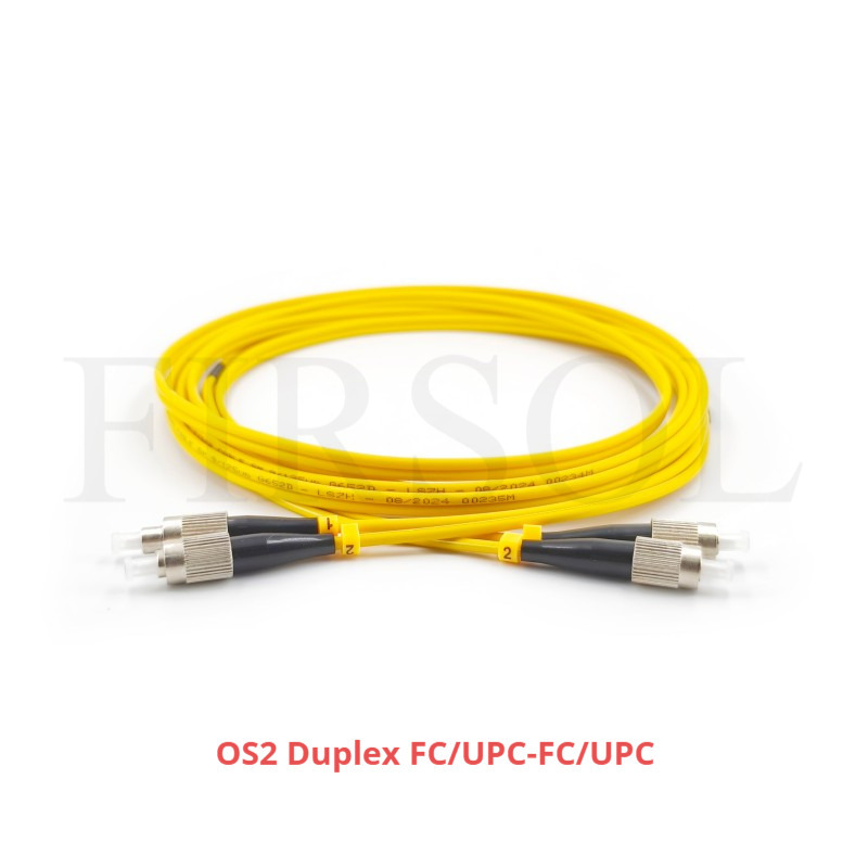 Custom OS2 Single Mode Duplex Fiber Patch Cable - image 3