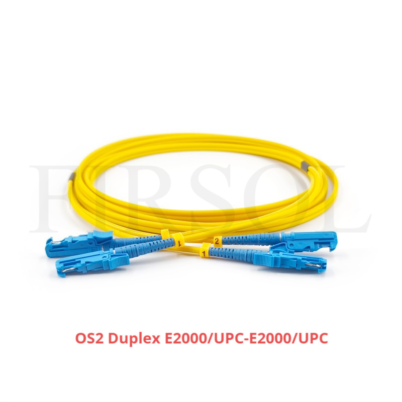 Custom OS2 Single Mode Duplex Fiber Patch Cable - image 5