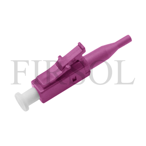 OM4 Multimode Simplex LC/UPC 0.9mm Boot Fiber Connector Components