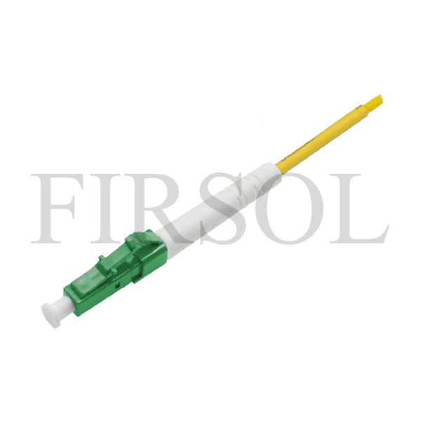 OS2 Single Mode Simplex LC/APC 2.0mm Boot Fiber Connector Components