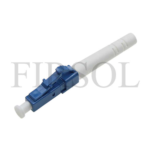 OS2 Single Mode Simplex LC/UPC 3.0mm Boot Fiber Connector Components