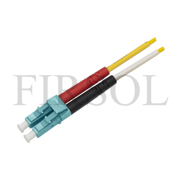 OM3 Multimode Duplex LC/UPC 2.0mm Boot Fiber Connector Components