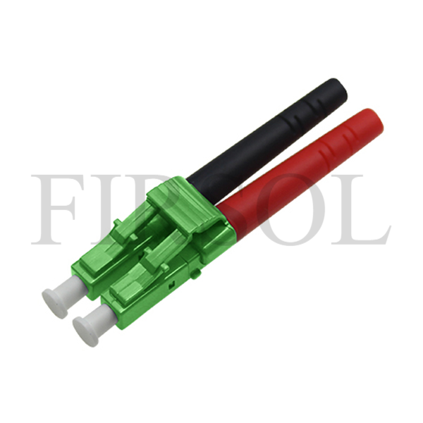 OS2 Single Mode Duplex LC/APC 3.0mm Boot Fiber Connector Components