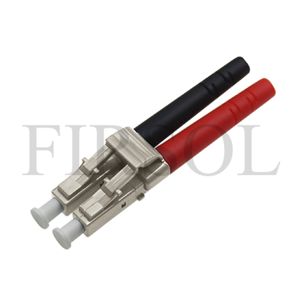OM1 Multimode Duplex LC/UPC 3.0mm Boot Fiber Connector Components