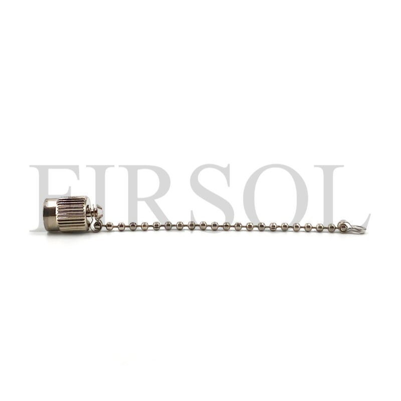 Metal Dust Cap With Chain For FC Fiber Adapter - image 3