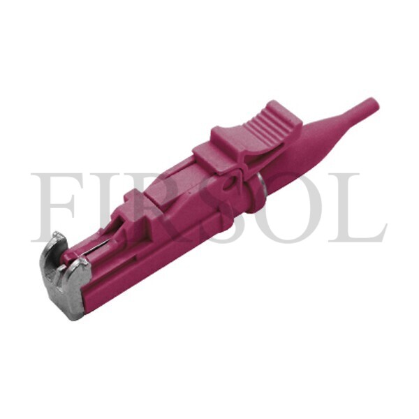 OM4 Multimode Simplex E2000/UPC 0.9mm Boot Fiber Connector Components