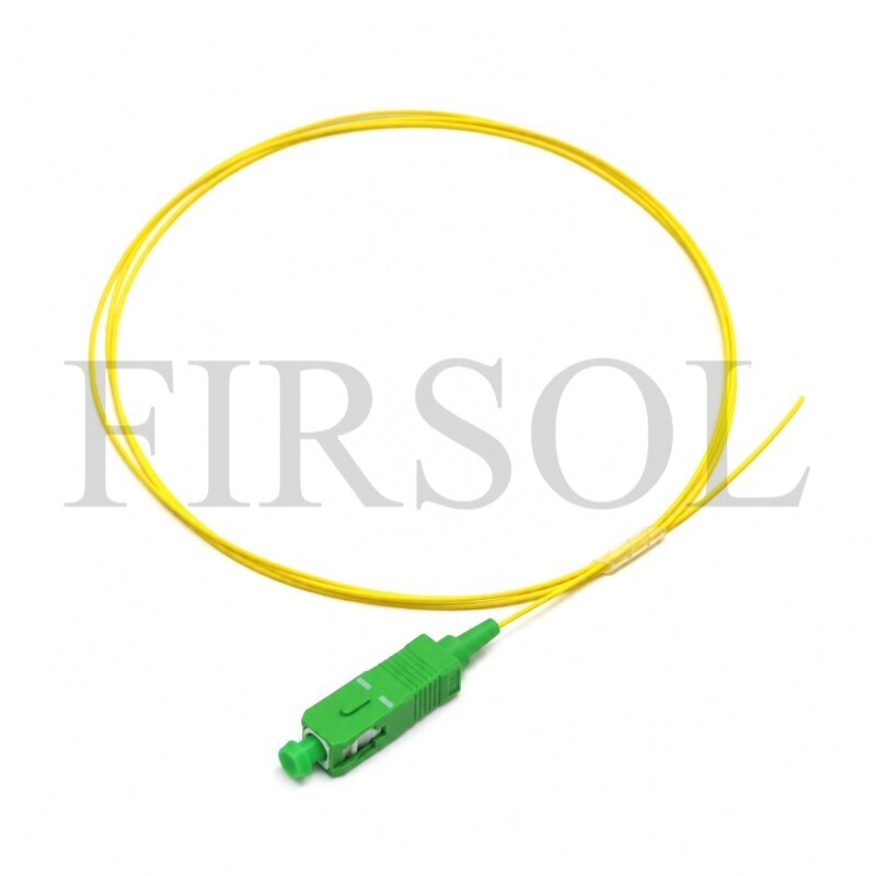 SC/APC OS2 Single Mode Simplex Fiber Pigtail